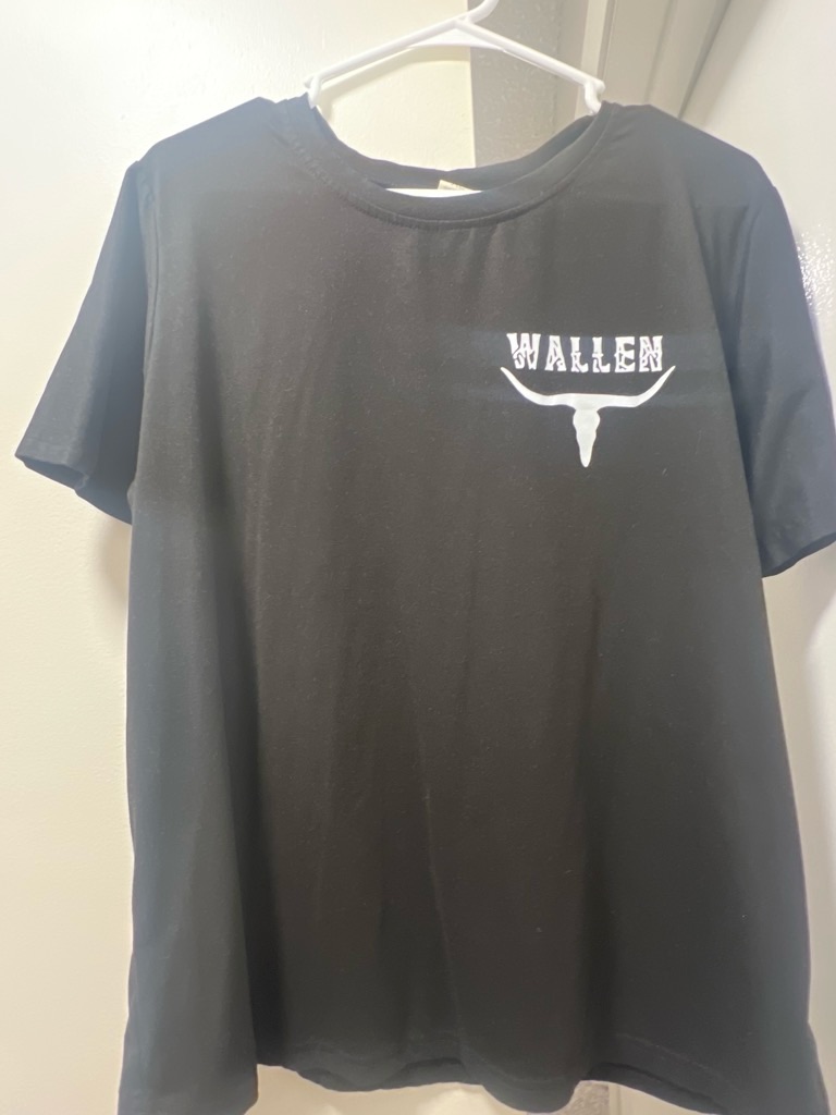 Black ShortSleeve Graphic Tee